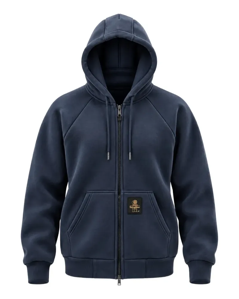 RefrigiWear Frank Fleece Hoodie - Blau Blau