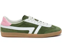 Sneakers aus Wildleder - Grün