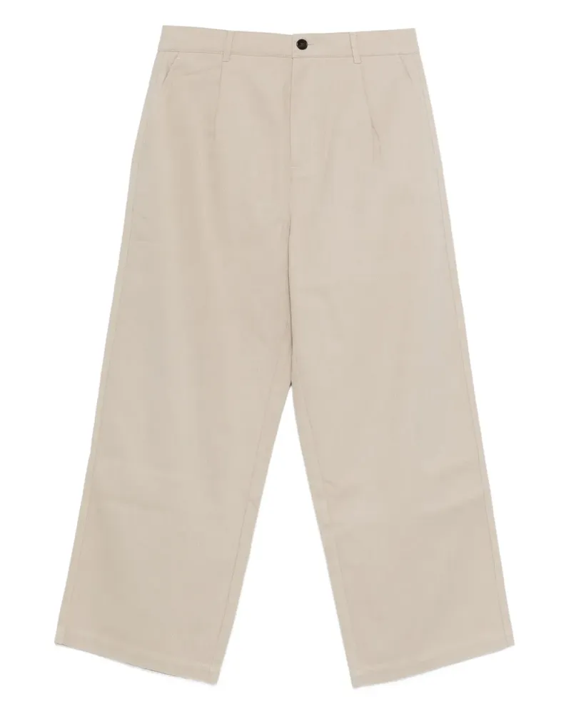 6397 Hose mit Falten - Grau Grau