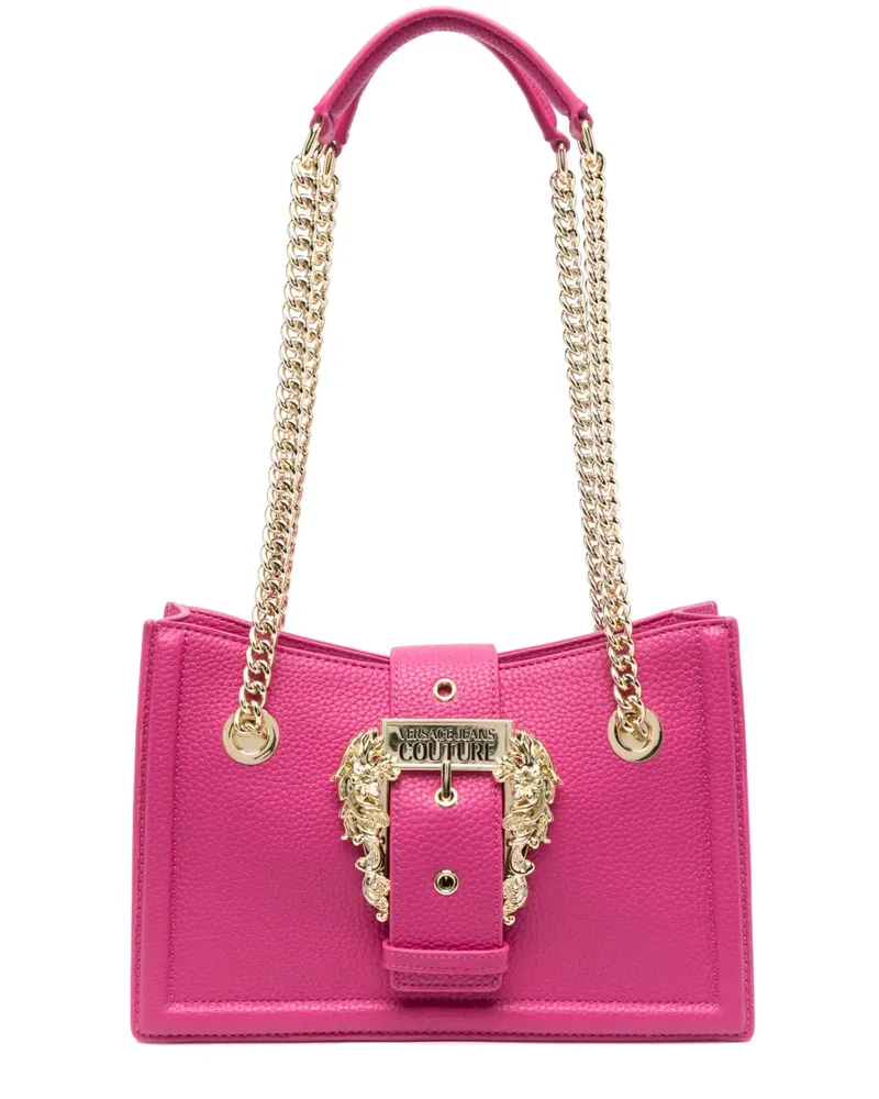 Versace Jeans Schultertasche mit Logo - Rosa Rosa