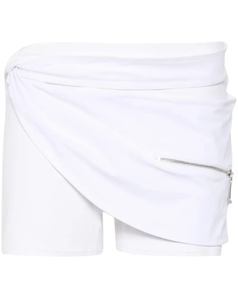 Nike x Jacquemus Shorts im Layering-Look Weiß