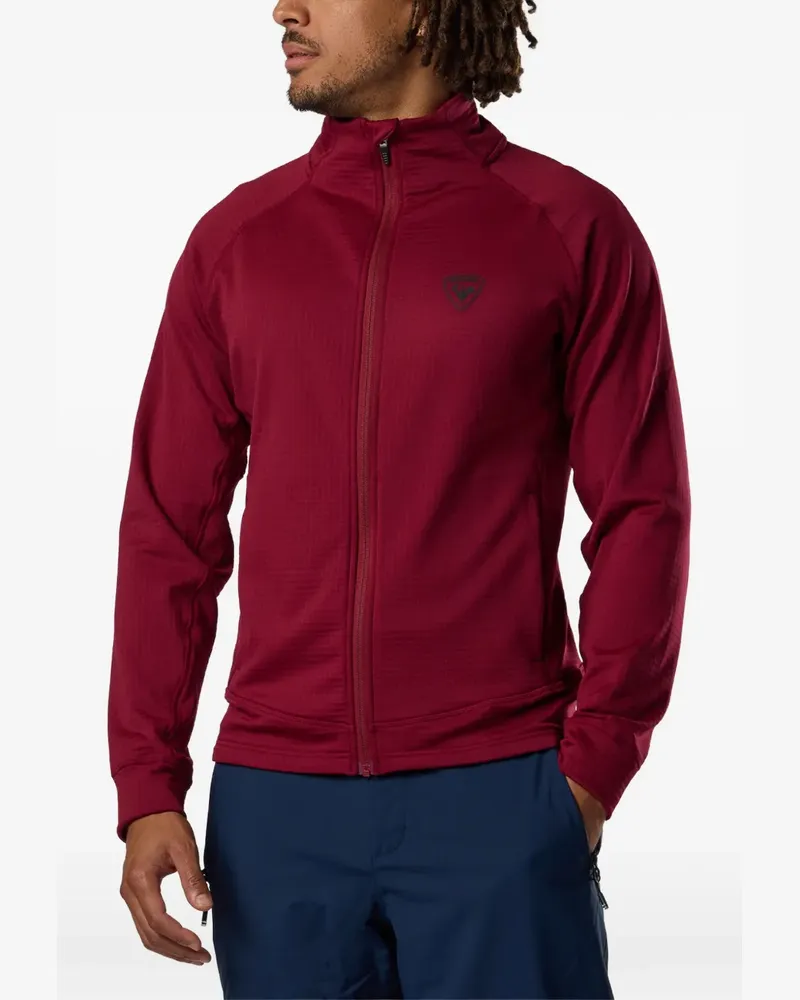 Rossignol Blackside Fleecejacke mit Reißverschluss - Rot Rot