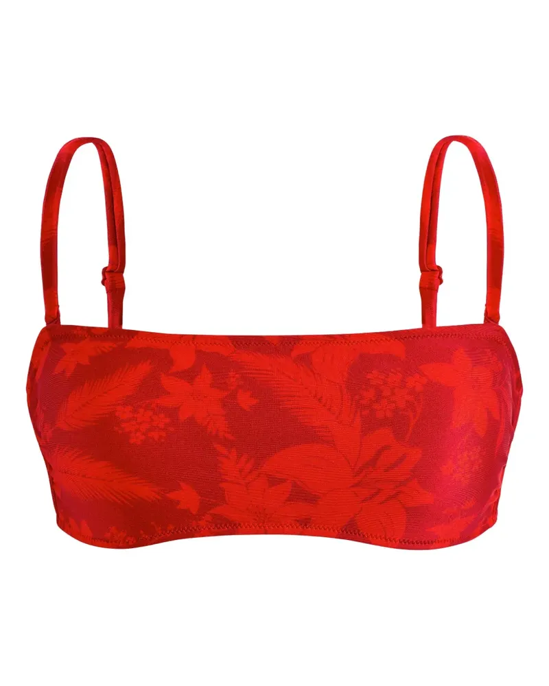 Vilebrequin Flower Power Bikinioberteil - Rot Rot