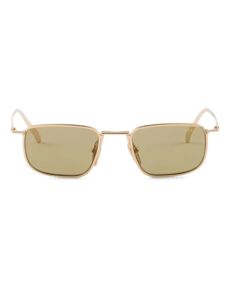 Prada Sonnenbrille mit Logo - Gold Gold
