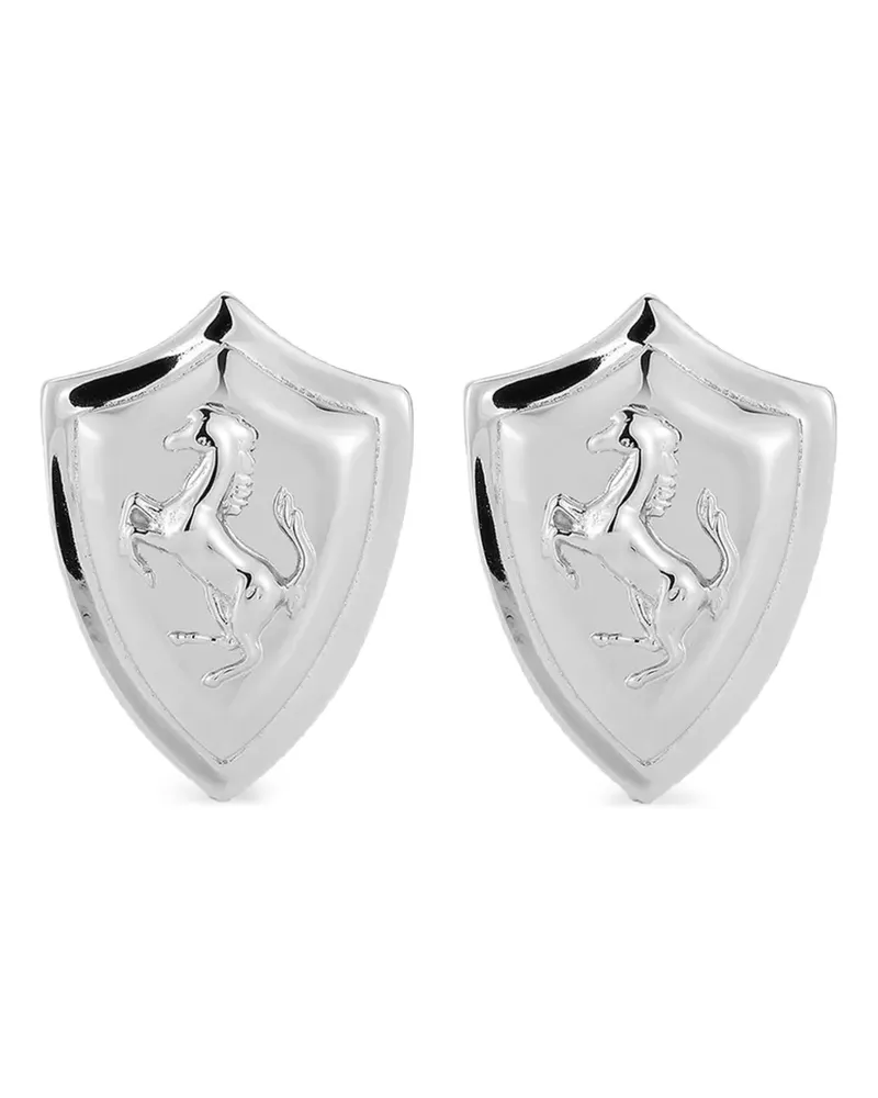 MATEO Manschettenknöpfe mit Hengstmotiv - Silber Silber