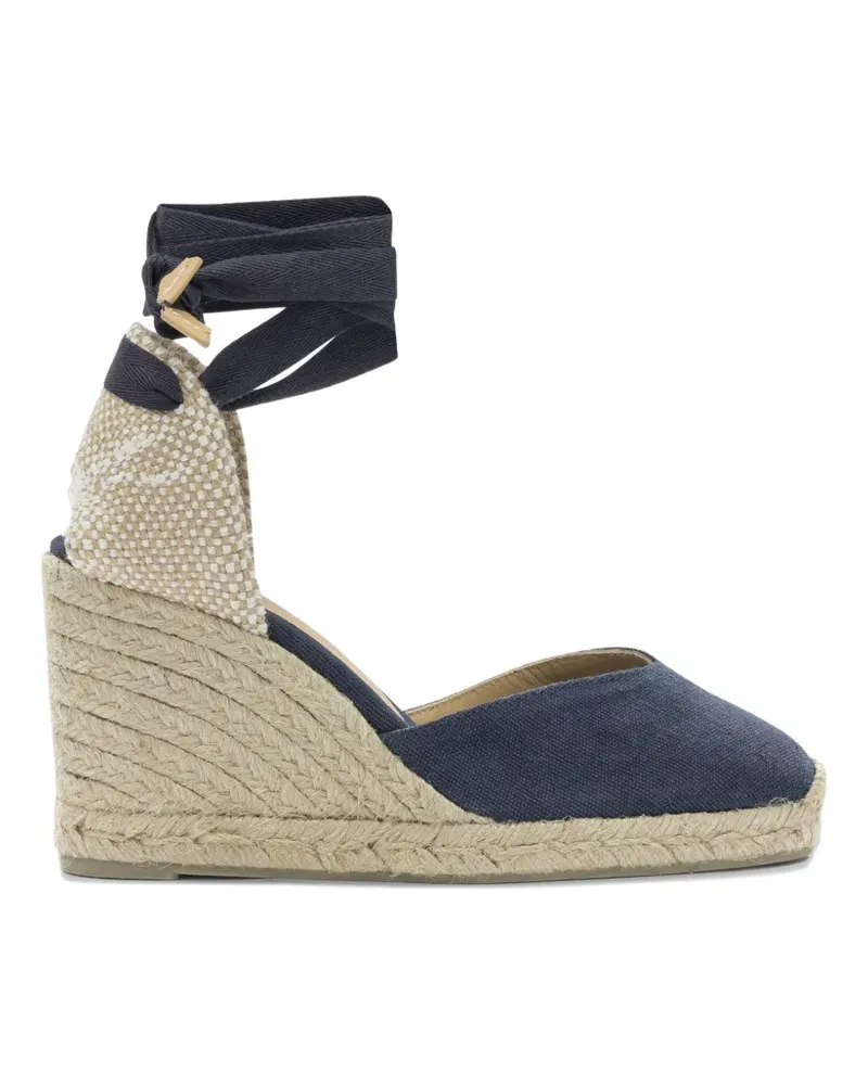 Castañer Chiara wedge espadrilles - Blau Blau