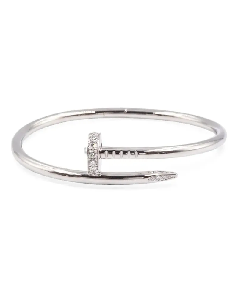 Cartier 2010s Juste un Clou Armband mit Diamant - Silber Silber