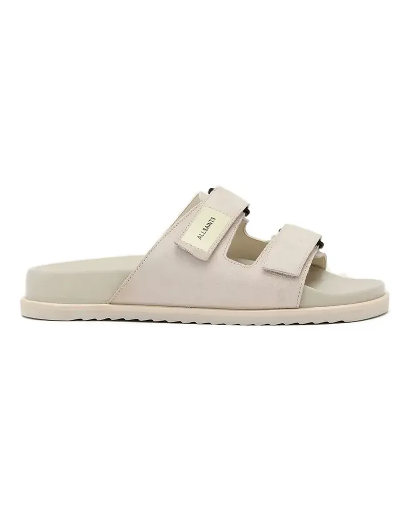 AllSaints Vex Sandalen mit Klettverschluss - Nude Nude