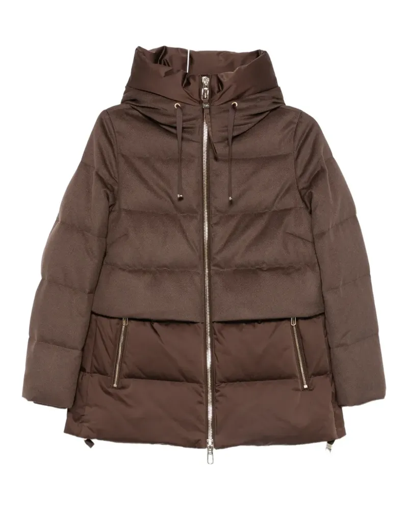 DUNO Keiko Prato hooded padded coat - Braun Braun