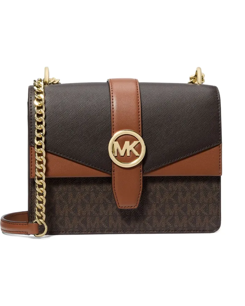 Michael Kors Kleine Greenwich Umhängetasche - Braun Braun