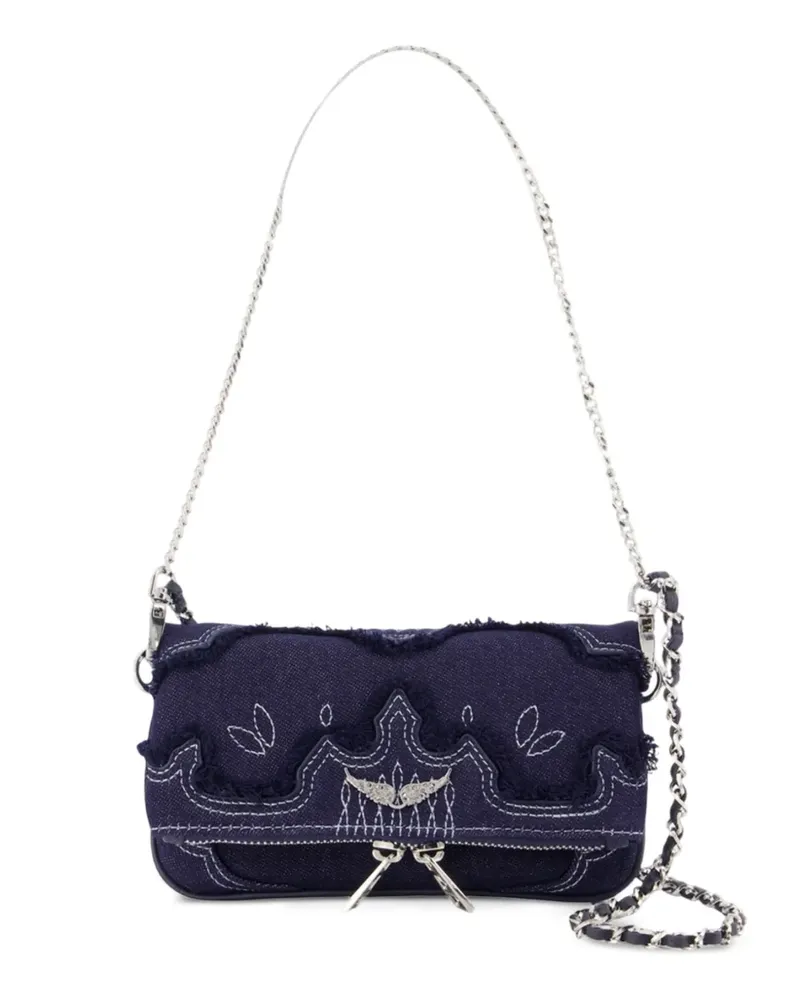 Zadig & Voltaire Rock Nano Umhängetasche - Blau Blau