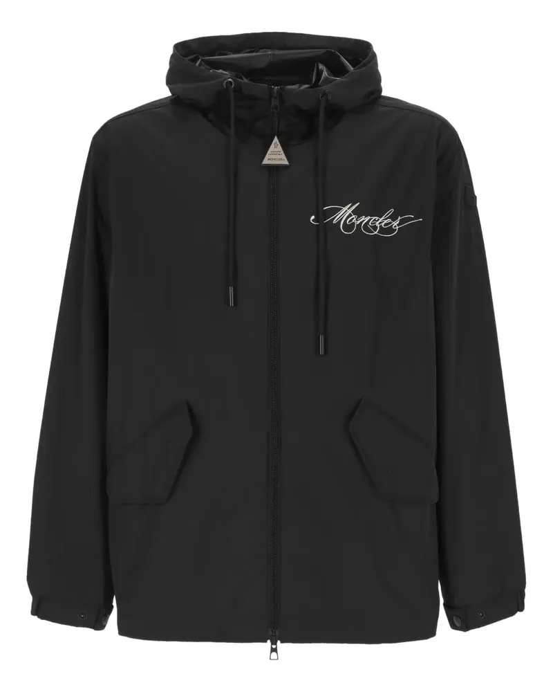 Moncler Jacke mit Kapuze - Schwarz Schwarz