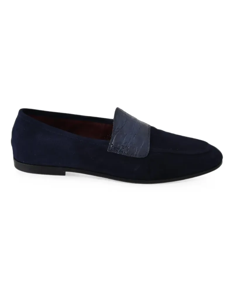 Dolce & Gabbana Loafer mit mandelförmiger Kappe - Blau Blau