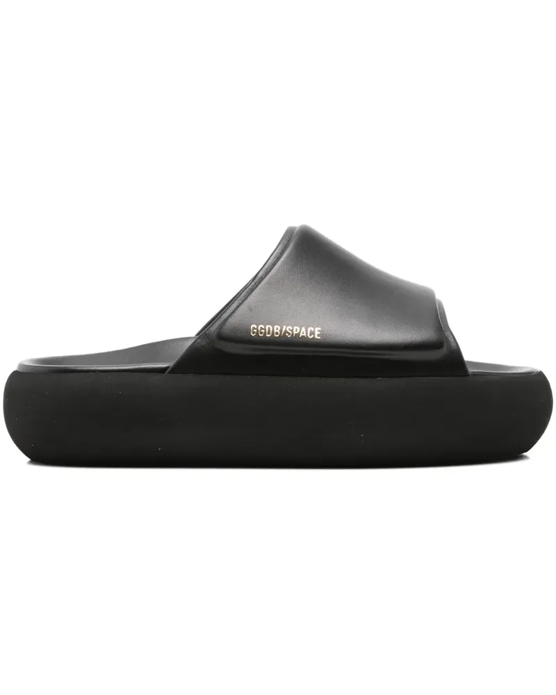 Golden Goose Space Slide Slipper - Schwarz Schwarz