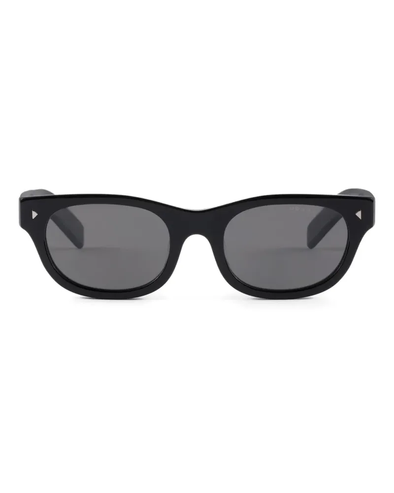 Prada Polarisierte Sonnenbrille mit Kristallen - Schwarz Schwarz