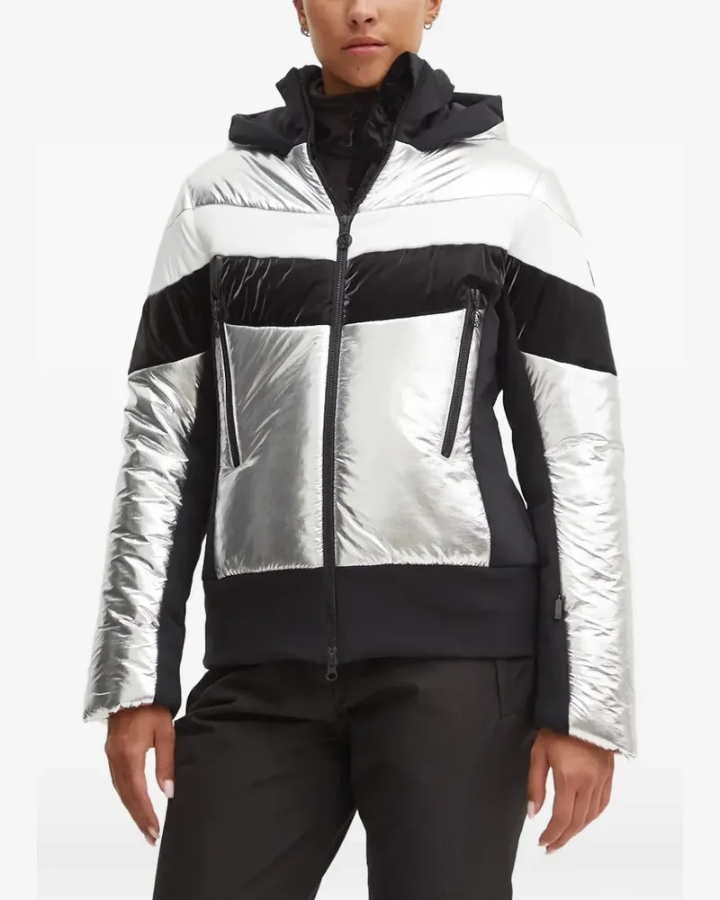 Sportalm panelled hooded ski jacket - Silber Silber