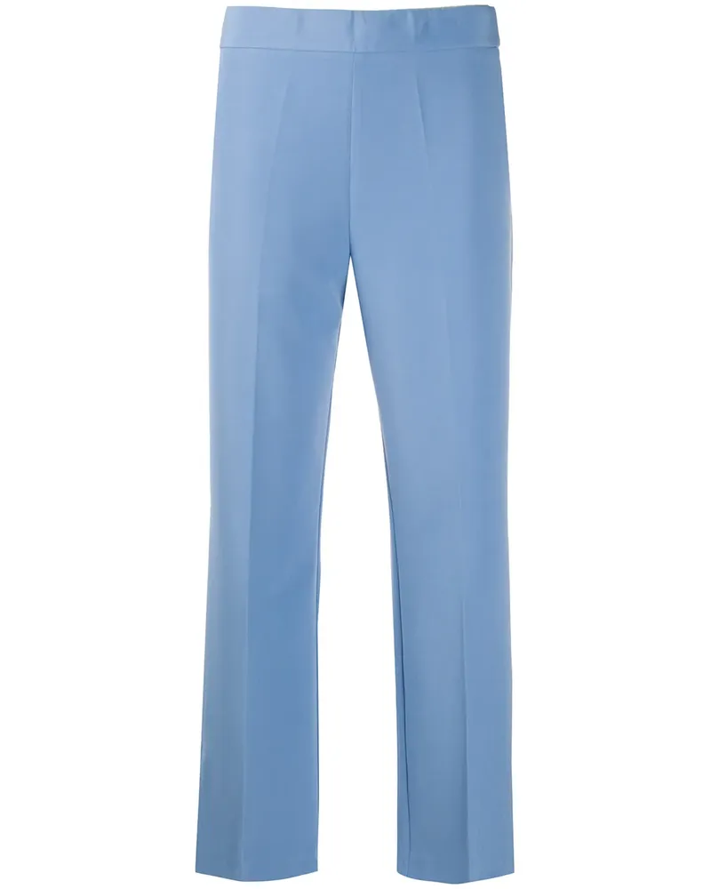 Altea Gerade Cropped-Hose - Blau Blau