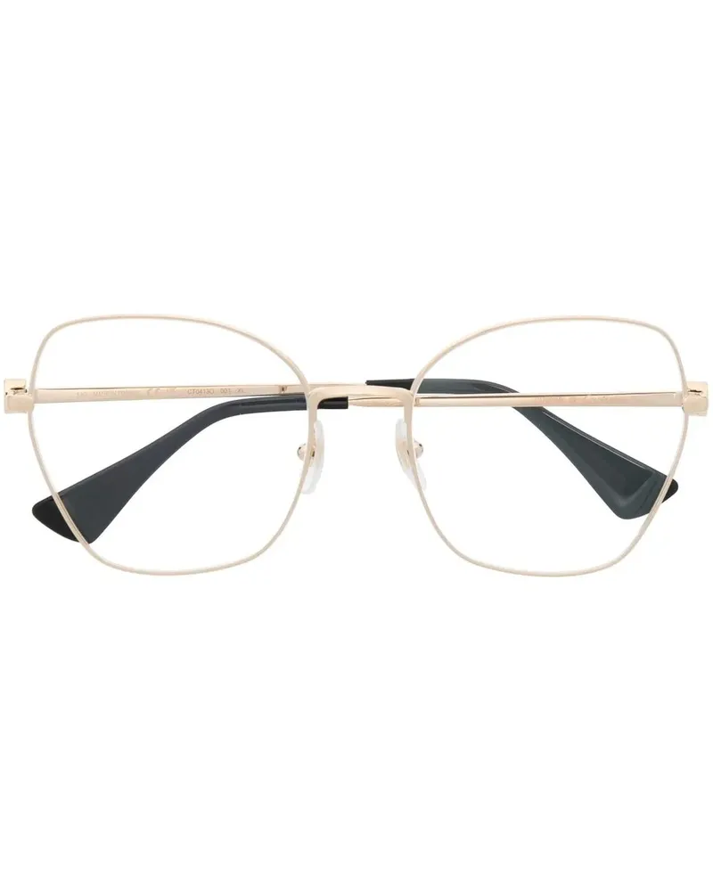 Cartier Zweifarbige Cat-Eye-Brille - Gold Gold