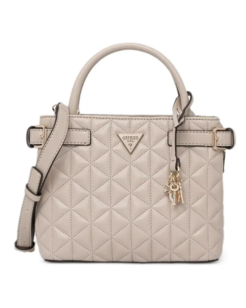 Guess quilted satchel bag - Nude Nude
