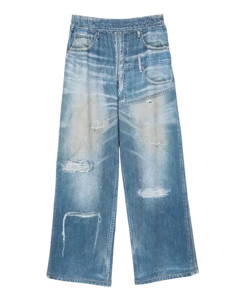 Andersson Bell Trompe-I'oeil trousers - Blau Blau