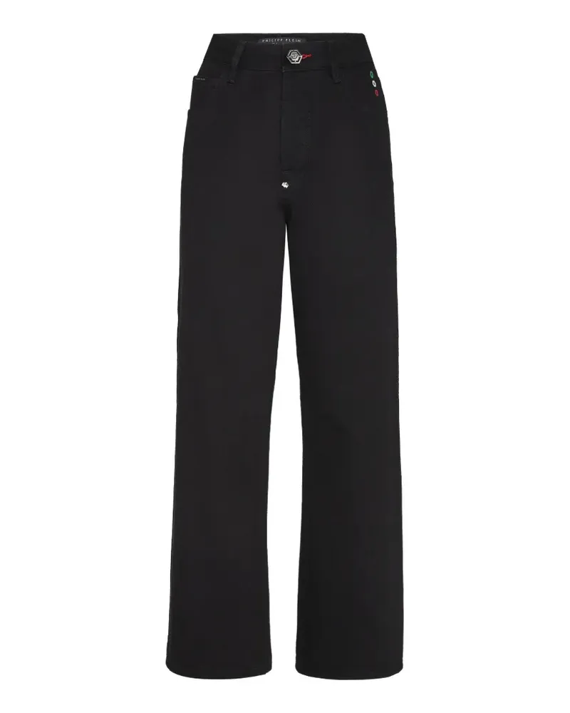 Philipp Plein straight-fit jeans basic - Schwarz Schwarz