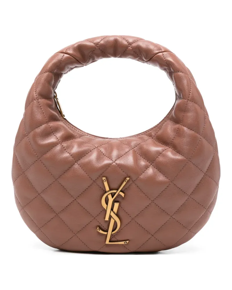 Saint Laurent Gesteppte Icarino Tote Bag - Braun Braun