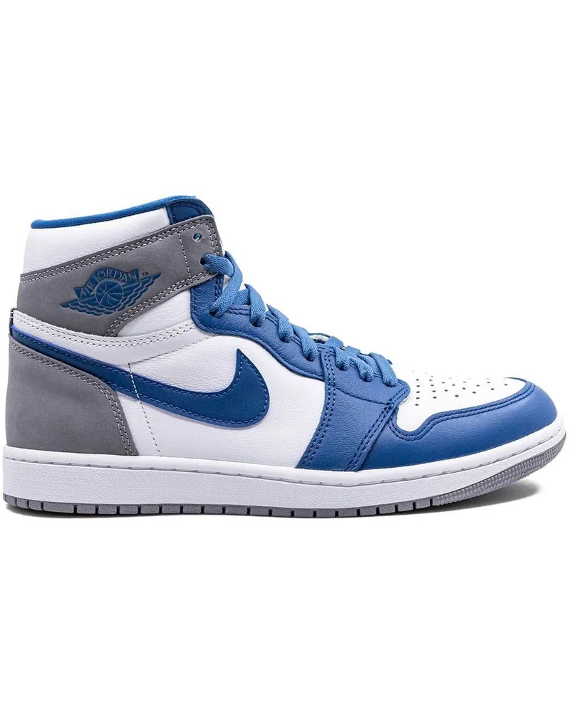 Jordan Air  1 High OG True Blue Sneakers - Blau Blau