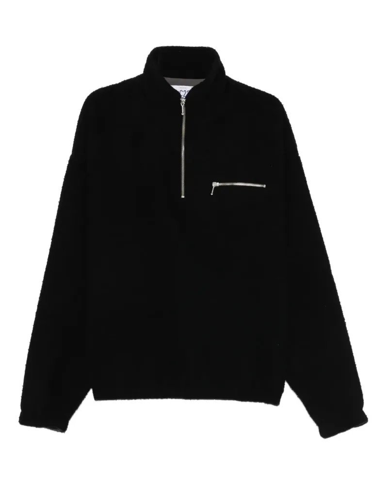 LC23 zip-fastening sweatshirt - Schwarz Schwarz
