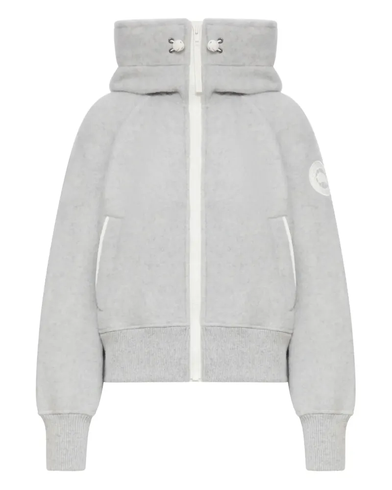 Canada Goose Hoodie im Metallic-Look - Grau Grau