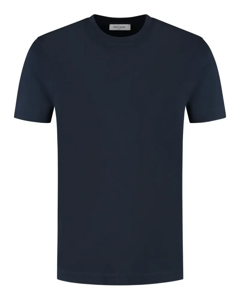 Gran Sasso T-Shirt mit Rundhalsausschnitt - Blau Blau