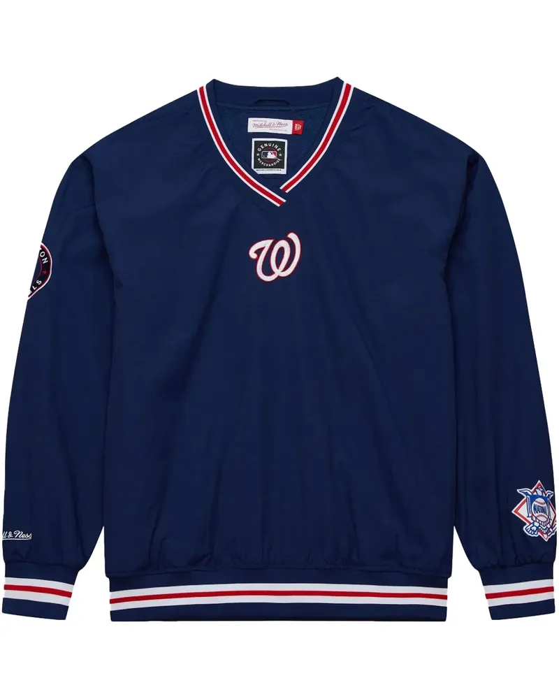 Mitchell & Ness Washington Nationals Sweatshirt - Blau Blau