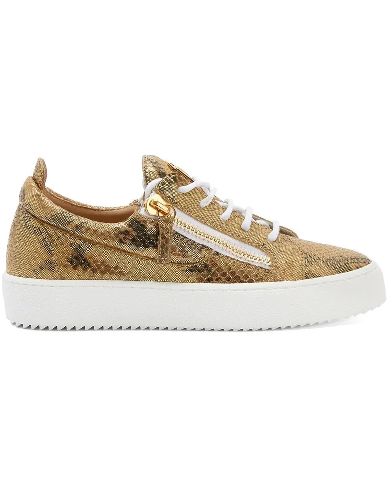 Giuseppe Zanotti Gail Sneakers - Gold Gold