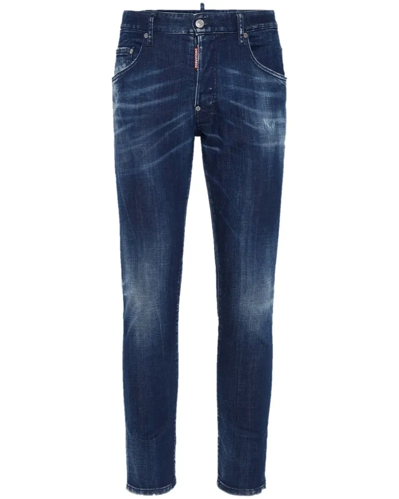 Dsquared2 Jeans aus Baumwollstretch - Blau Blau