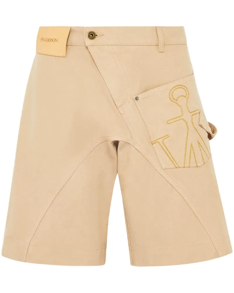 J.W.Anderson Twisted Shorts - Nude Nude