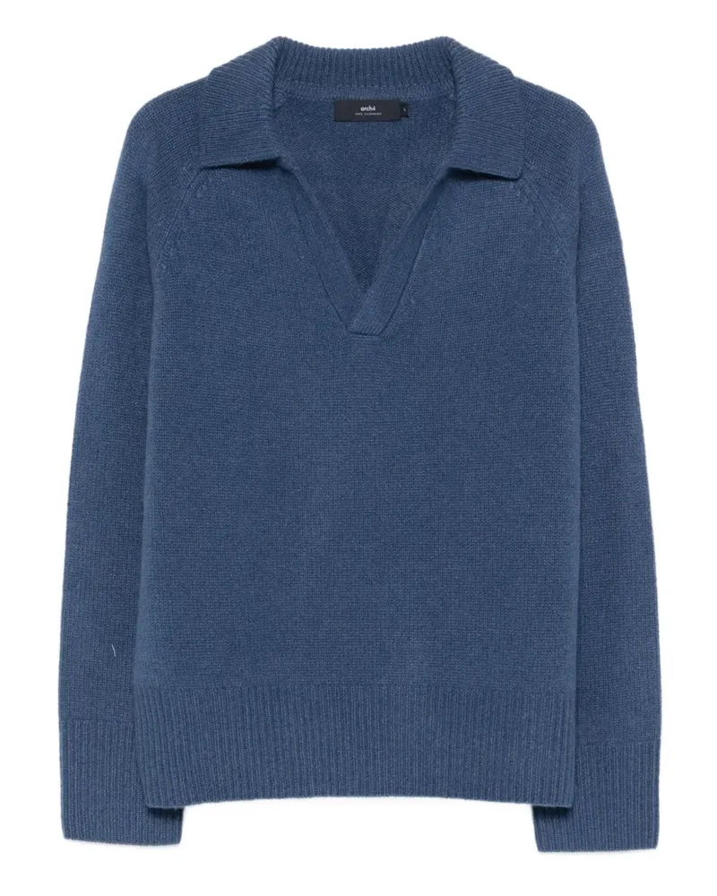 arch4 Mr Clifton Gate Pullover - Blau Blau