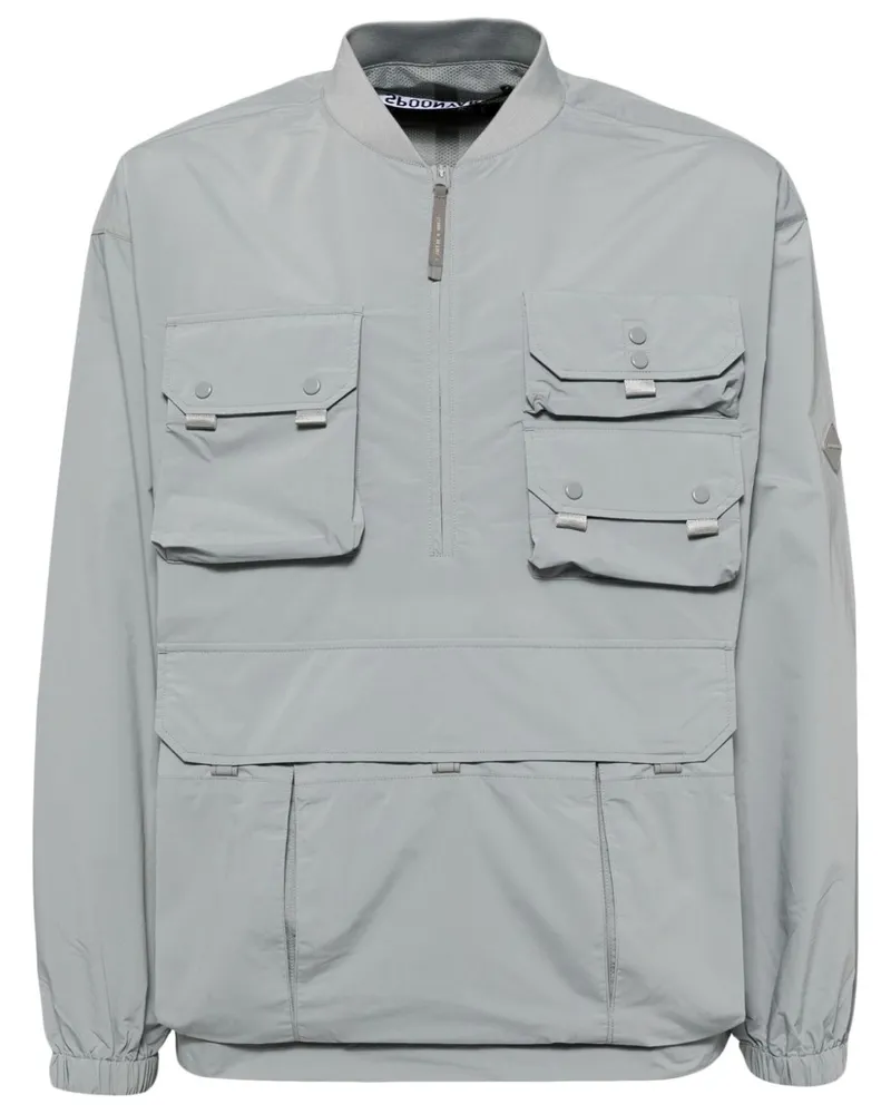 Spoonyard Langärmeliger Windbreaker - Grau Grau