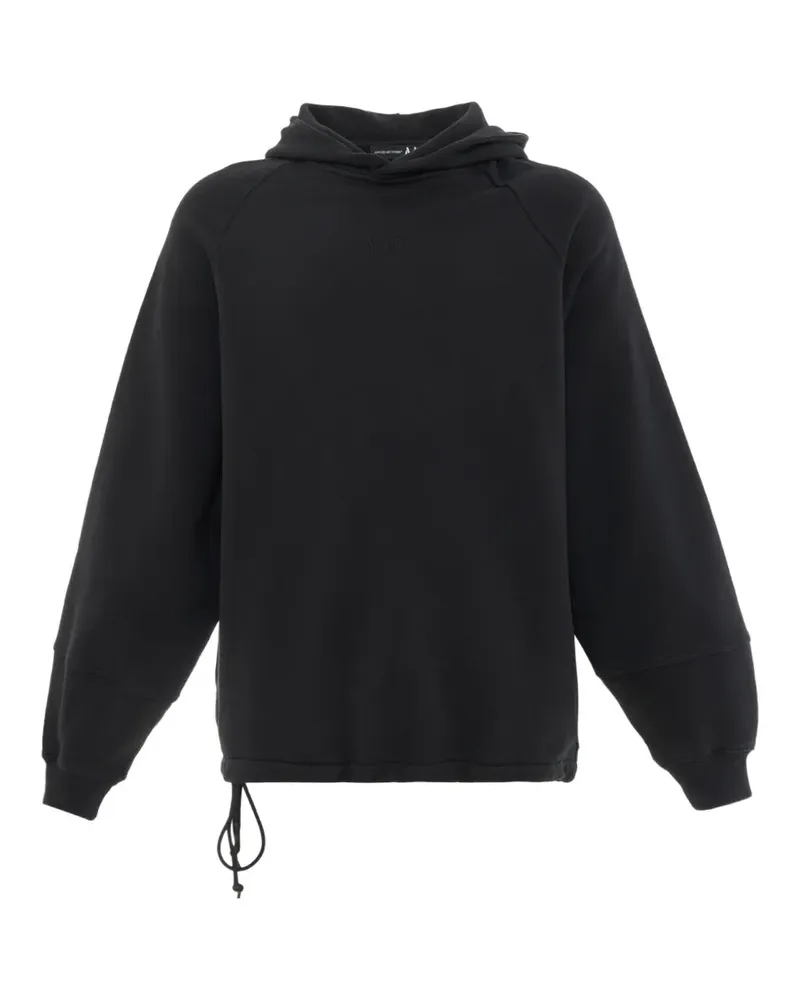 Applied Art Forms Bestickter Pop-Eye Hoodie - Schwarz Schwarz