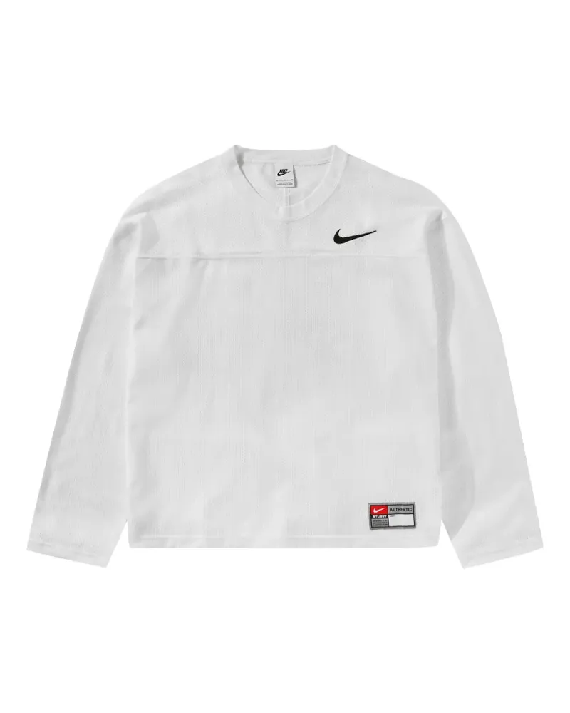 Nike Pullover mit rundem Ausschnitt - Weiß Weiß