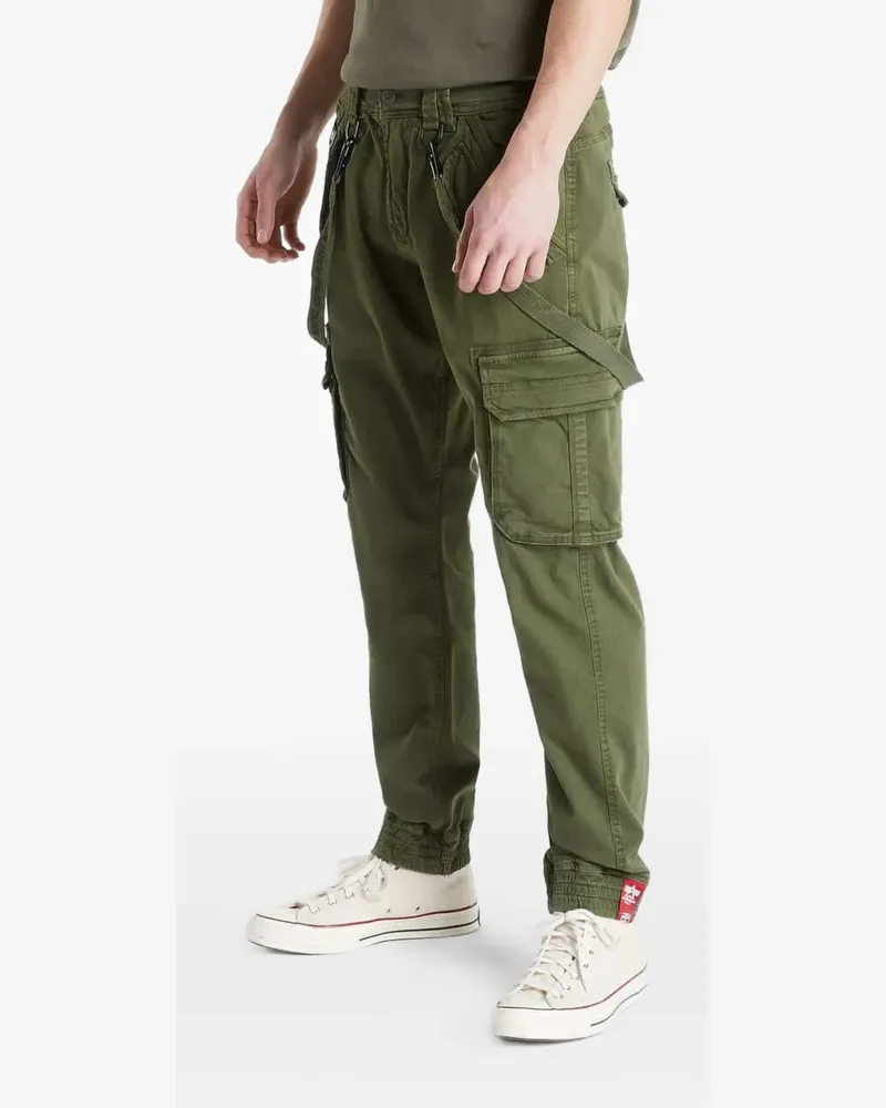 Alpha Industries Hose mit Gürtelschlaufe - Grün Grün