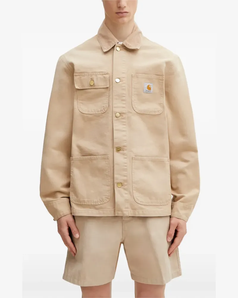 Carhartt WIP Michigan patch-pocket jacket - Nude Nude