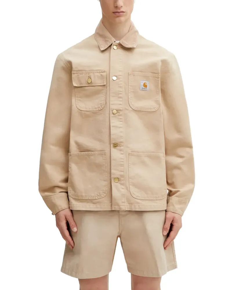 Carhartt WIP Michigan patch-pocket jacket - Nude Nude