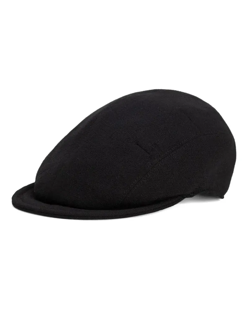 Dolce & Gabbana Baseballkappe mit Logo-Schild - Schwarz Schwarz