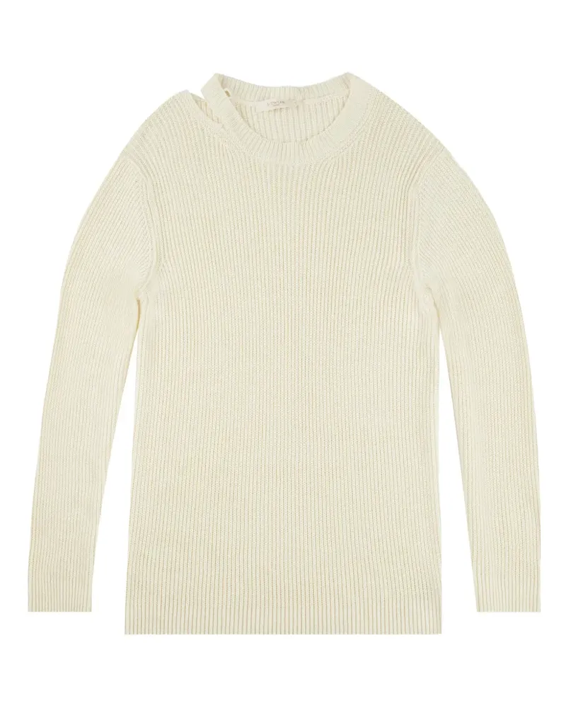Zanone Pullover mit Cut-Out - Nude Nude