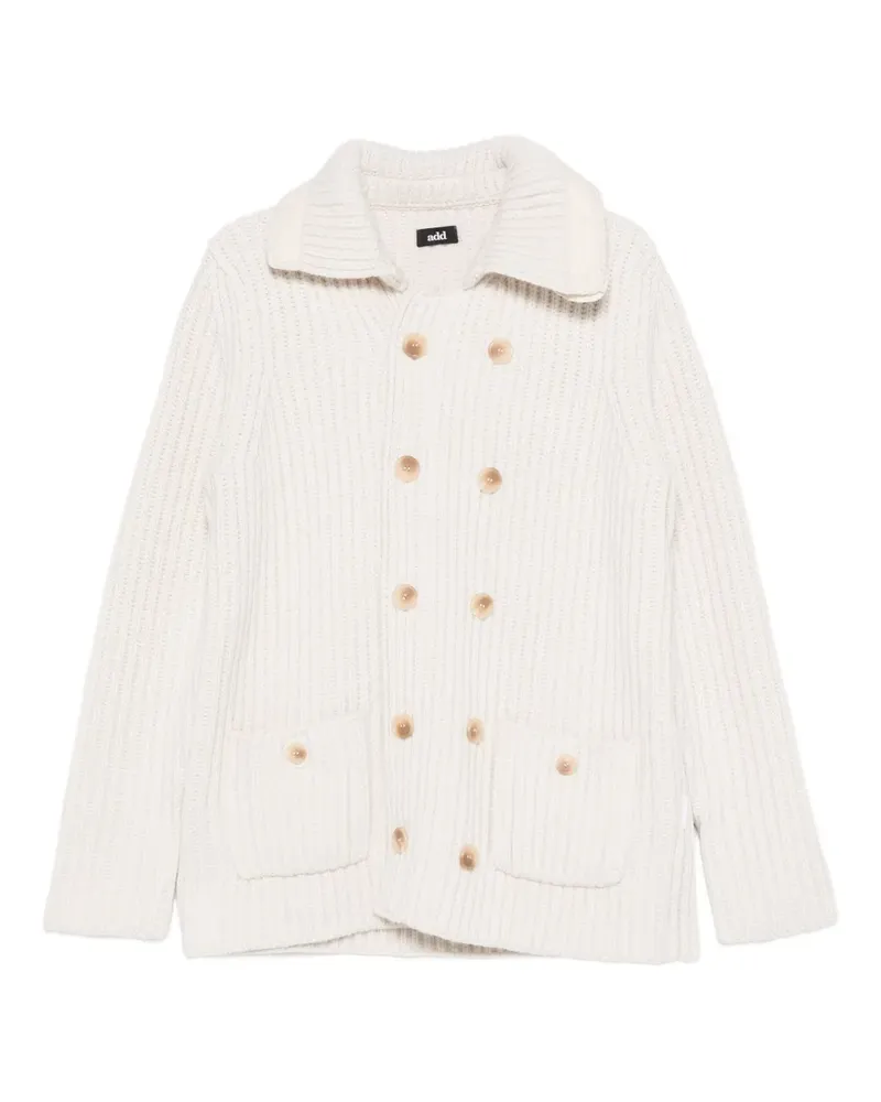 ADD Doppelreihiger Cardigan - Nude Nude