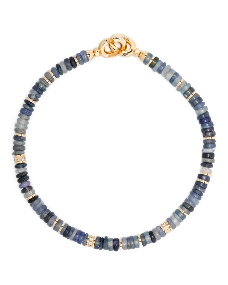 MAOR 18kt Shine Gelbgoldarmband mit Diamanten Gold