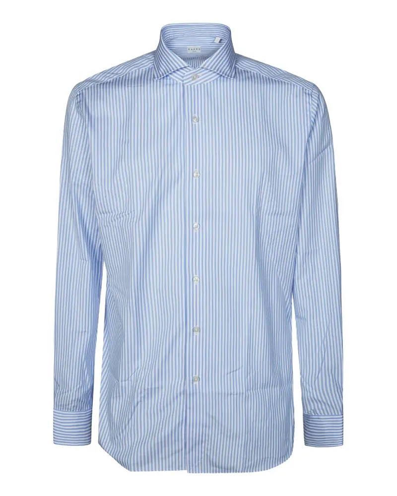 XACUS striped shirt - Blau Blau