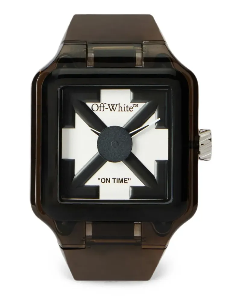 OFF-WHITE Proto 01 Armbanduhr 45mm - Weiß Weiß