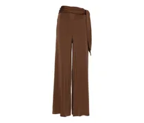 Abete Hosen mit Bindegürtel (2er-Set) - Braun