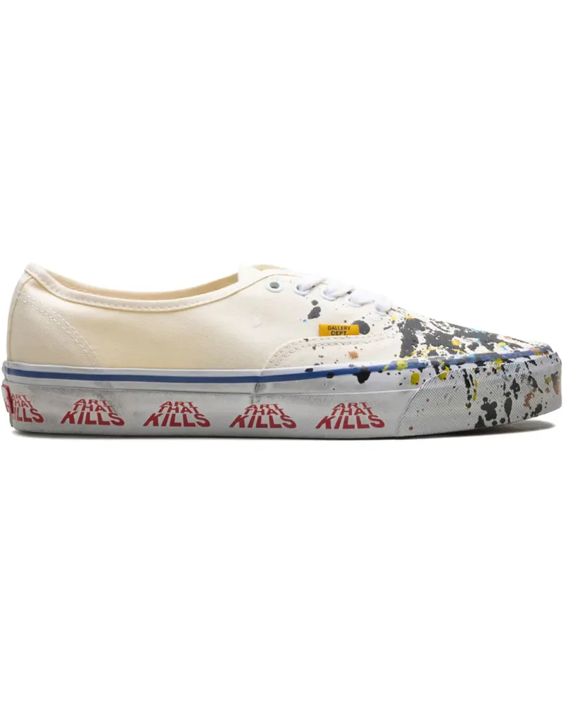 Vans x Gallery Dept  Authentic "Art that Kills" Sneakers - Nude Nude