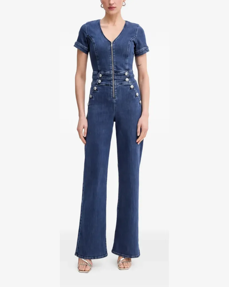 Guess Jeans-Jumpsuit - Blau Blau